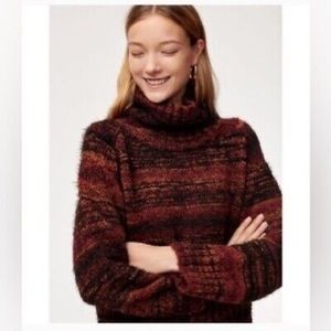 ARITZIA BABATON Titus Knit Sweater Turtleneck SZ m